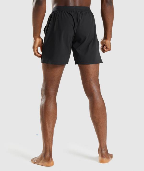 Panske Šortky Gymshark Studio Čierne | RS8275094